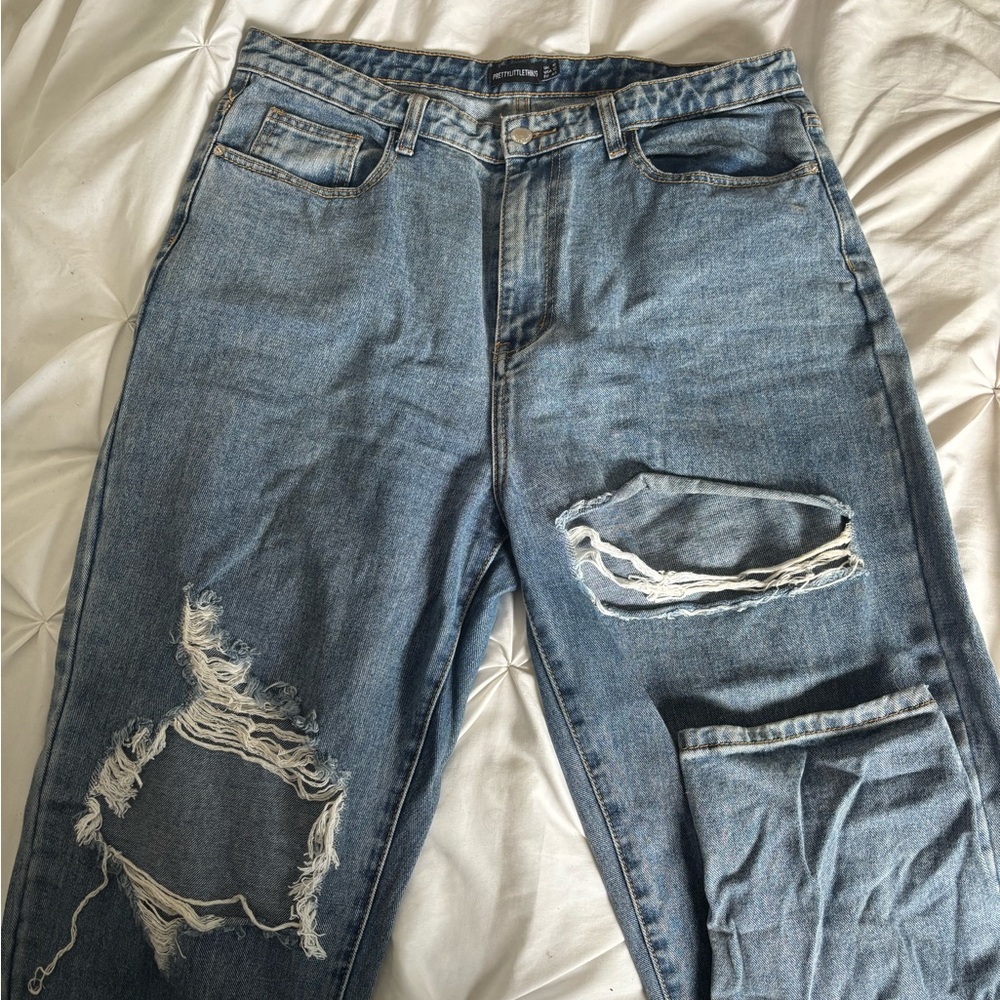 Pretty Little Thing Mom Jeans PLT Size 12